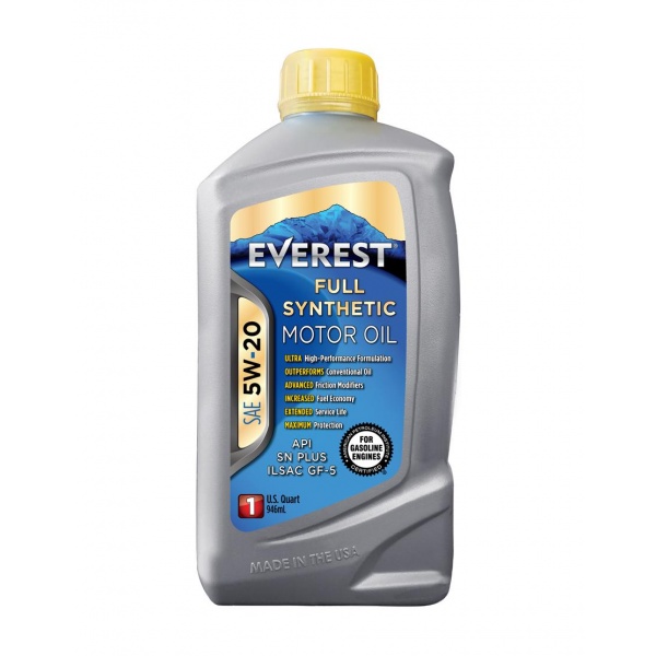everest.fullsynthetic blend 5w20 quart