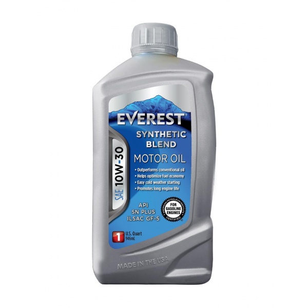 everest synthetic blend 10w30
